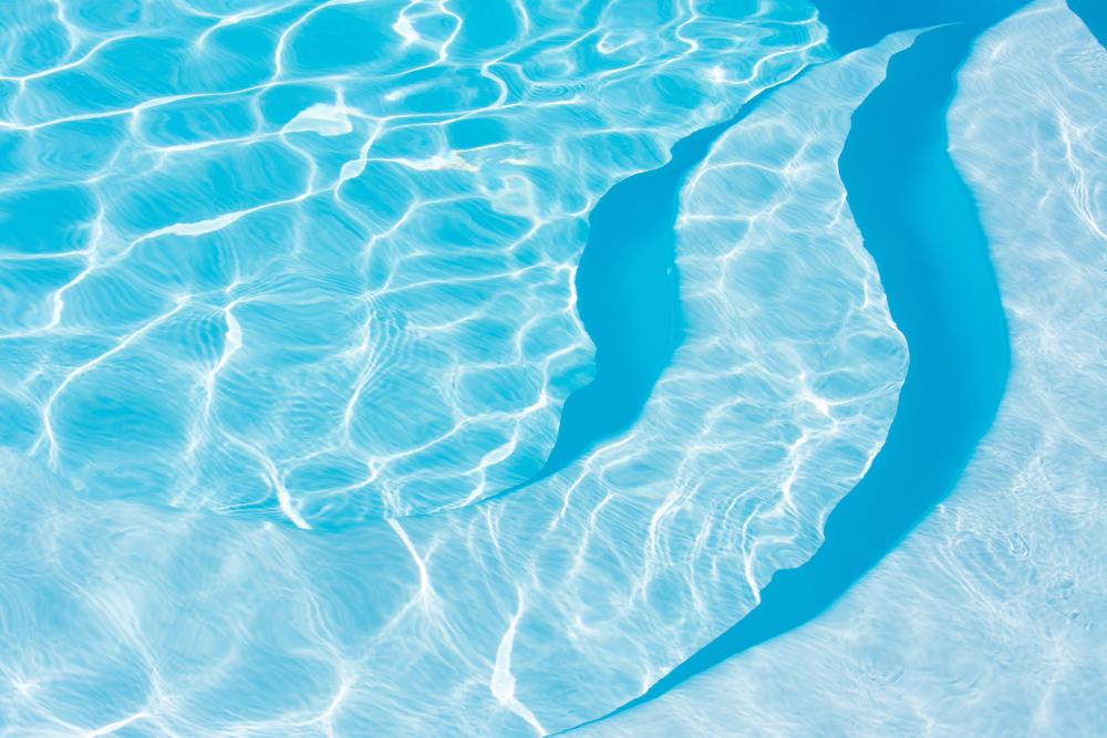 Éclairage piscine à Antibes