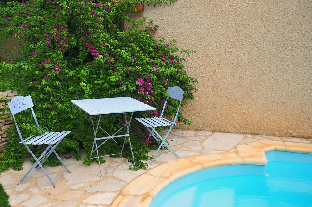 pose-de-dalle de Bavière-piscine