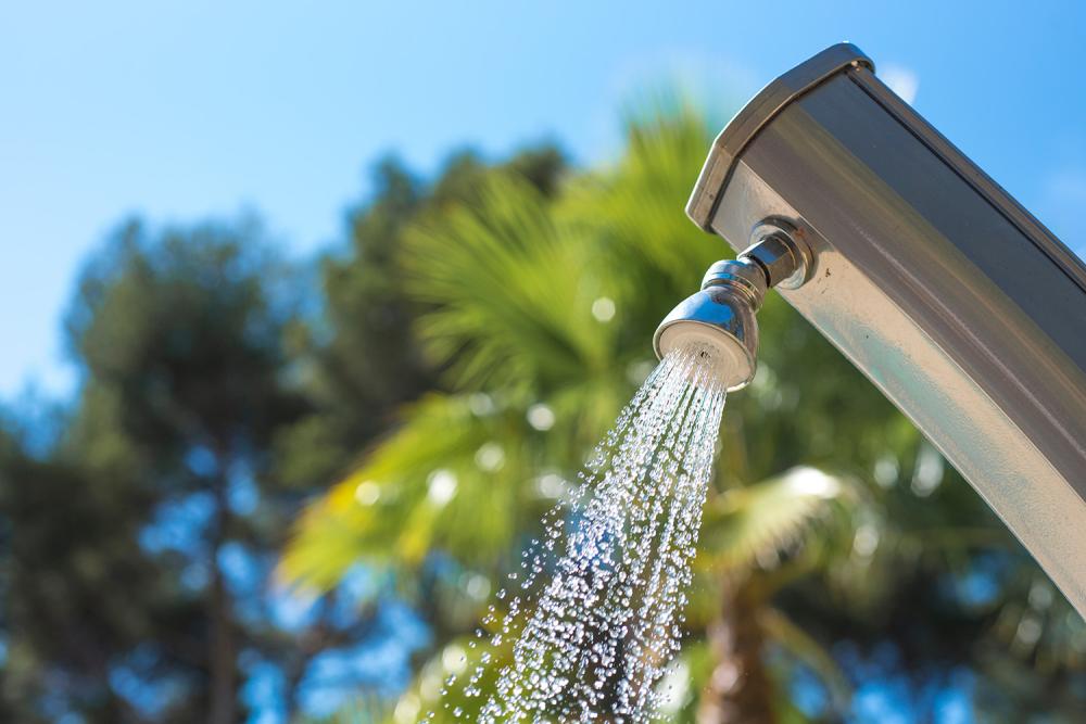 Douche extérieur à Antibes